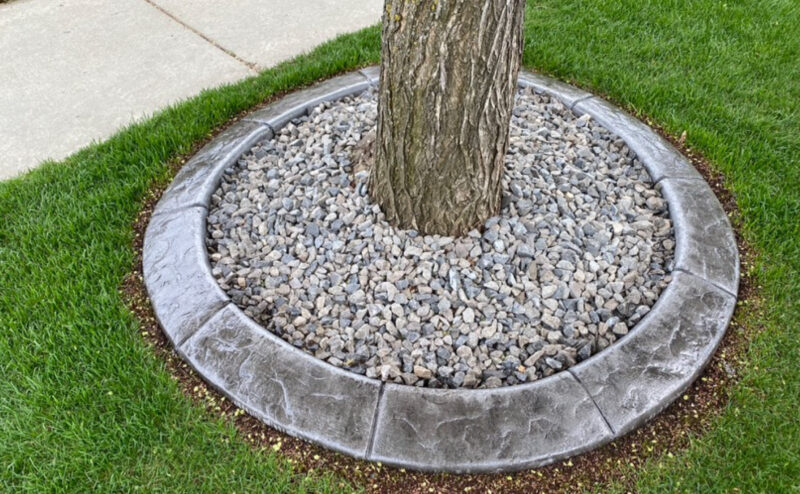 Concrete Landscape Curb Installation, Quality Concrete And Landscape Services